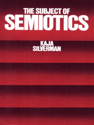 cover image of The Subject of Semiotics